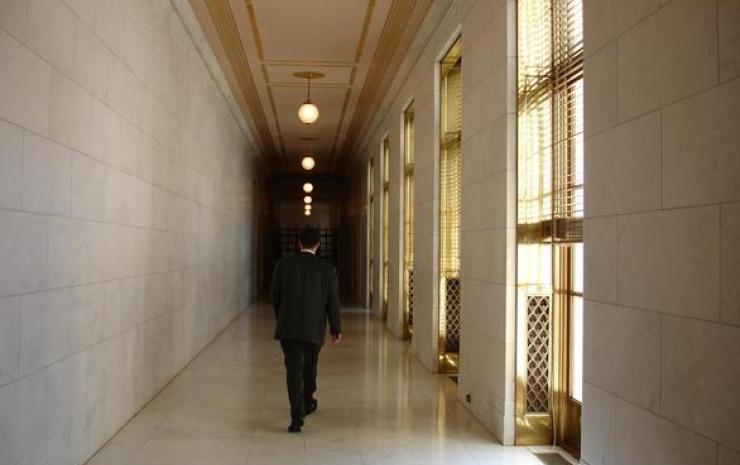 Supreme Court hallway